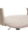 Silla escritorio REERSLEV tela arena/blanco Silla escritorio REERSLEV tela arena/blanco