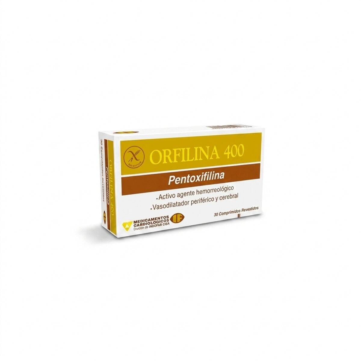 ORFILINA 400 MG. CJ X 30 COMPRIMIDOS 
