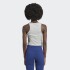 Musculosa Adidas Essentials Ribbed Gris