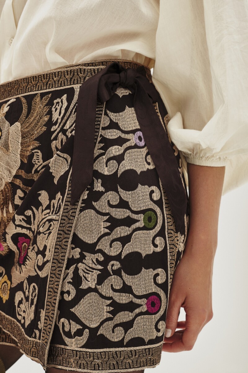 Falda Vietnam Multicolor