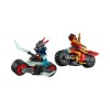 Lego Ninjago carrera relámpago en moto de Kai Lego Ninjago carrera relámpago en moto de Kai