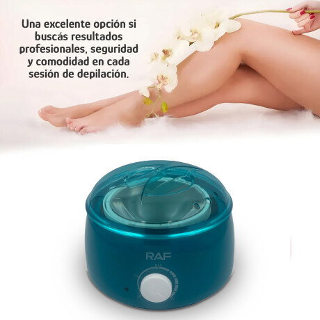 Calentador De Cera 65W Profesional Olla Temp Regulable Verde