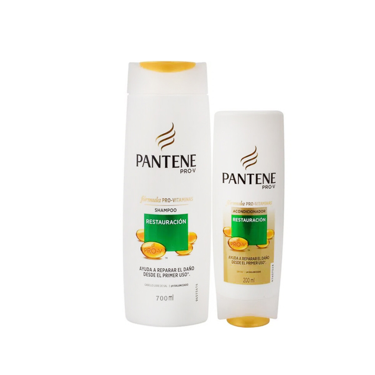 Pack Shampoo 700ml + Acondicionador 200ml PANTENE - Restauración 