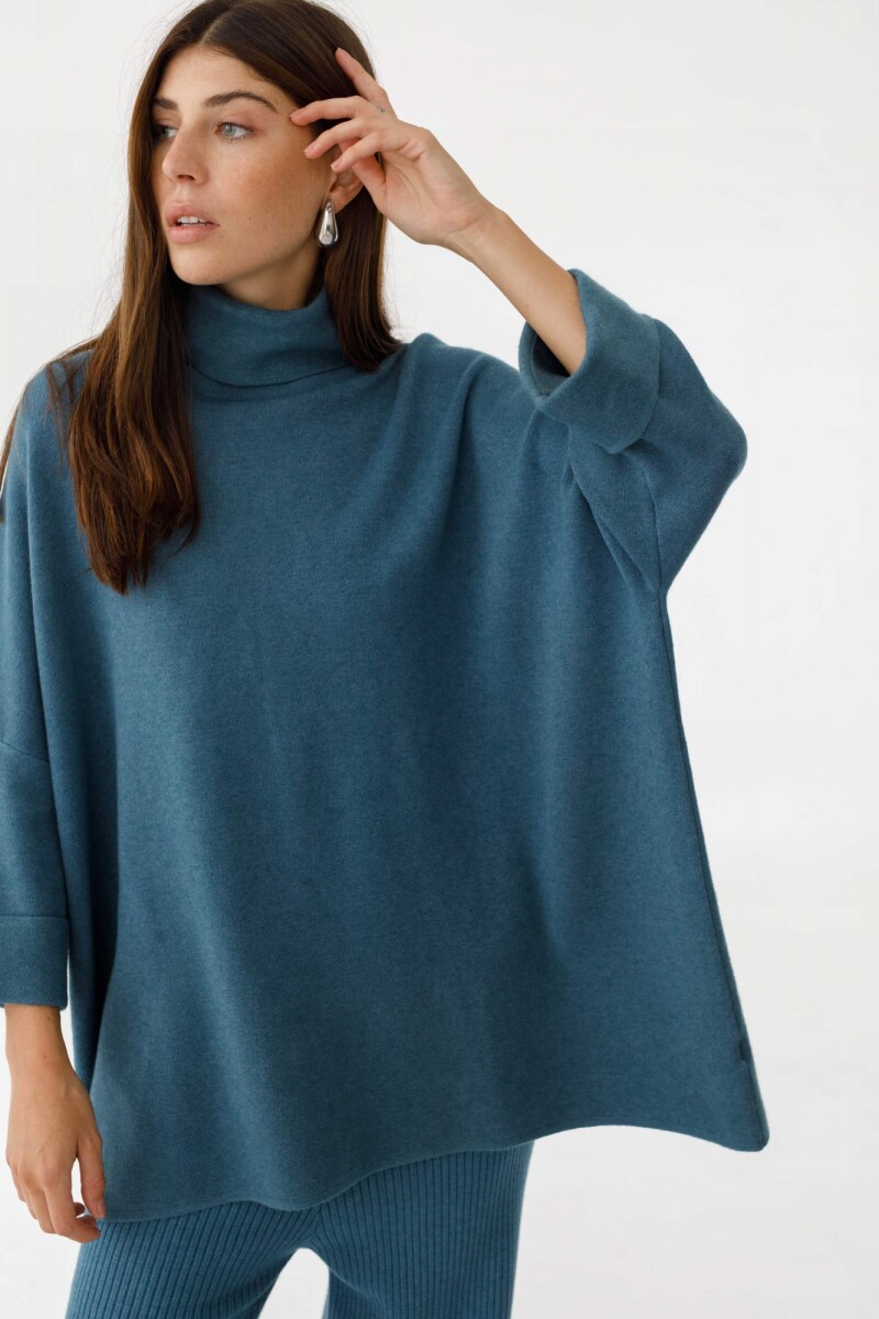 Sweater Vilma - Azul Piedra 