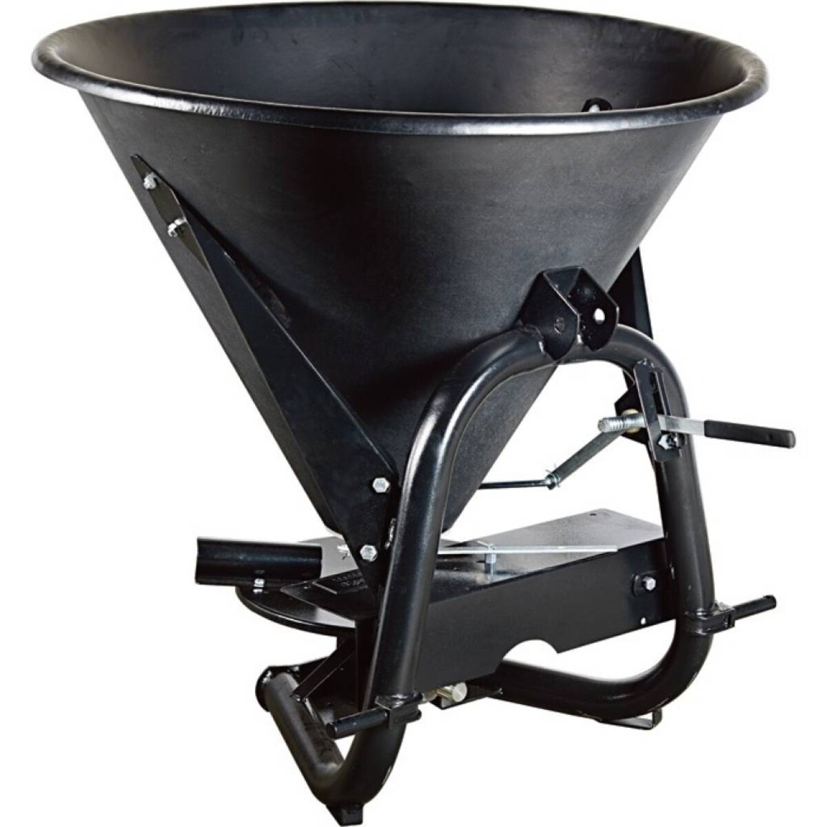 FERTILIZADORA EQUUS DE PLATO 500LT TOLVA PLASTICA (SPREADER500) 