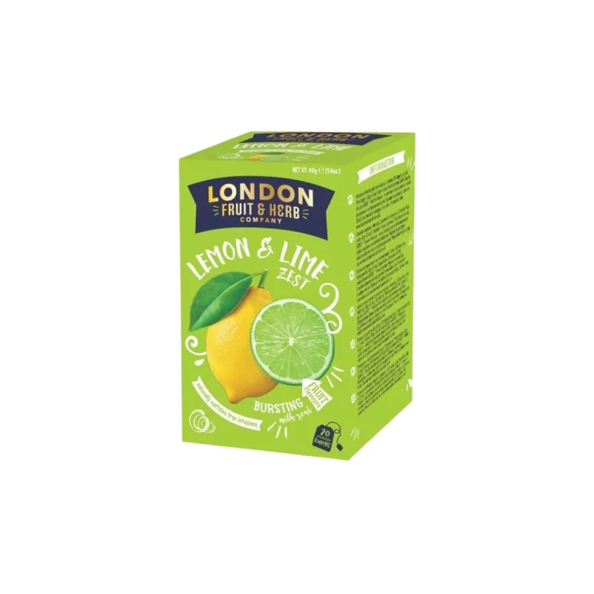 Te London lemon y lime x20 