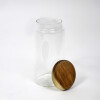 FRASCO DE VIDRIO C/TAPA 9.5X20.5CM Unica
