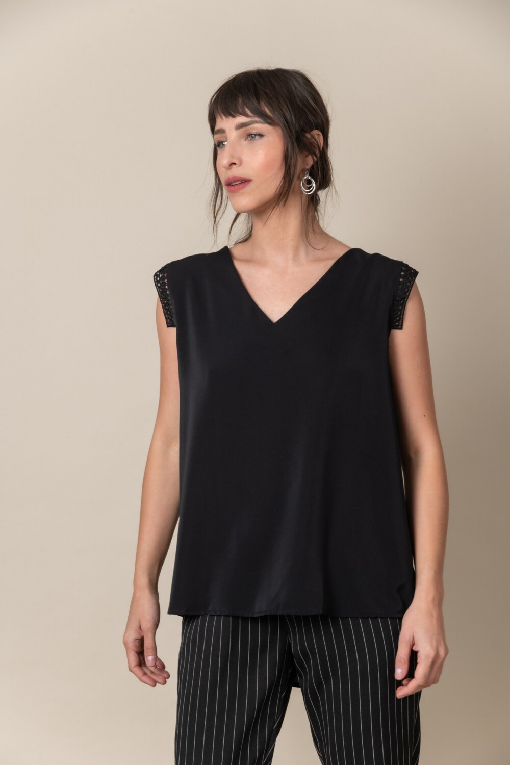 BLUSA ANNABEL Negro