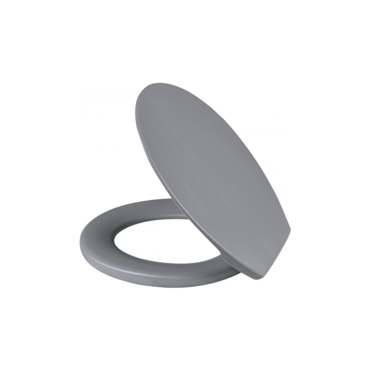 ASIENTO TAPA DE INODORO SOFT METASUL - Gris 
