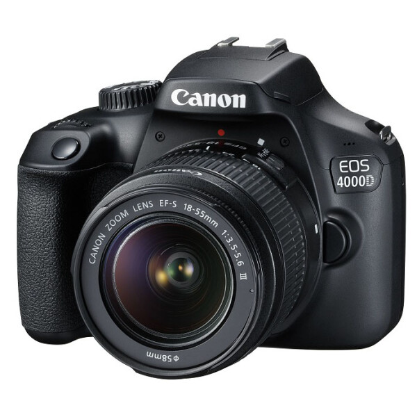 Cámara Canon Eos 4000d Lente 18-55mm Wifi CAMARA CANON EOS 4000D LENTE 18-55MM WIF