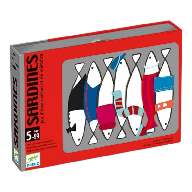 Juego de Cartas Sardines Djeco Juego de Cartas Sardines Djeco