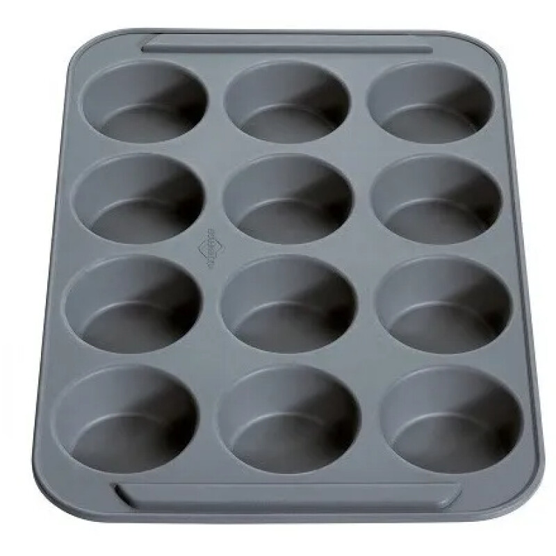 Molde en silicona para muffins Kuchenprofi 12 pcs. Molde en silicona para muffins Kuchenprofi 12 pcs.