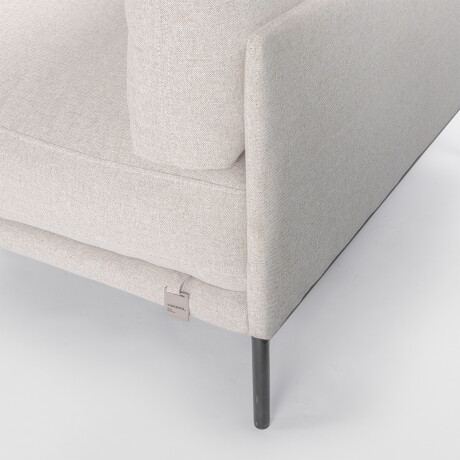 Sofá con chaise COSTA Gris - IZQUIERDO