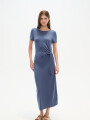 Vestido Pascul Azul Piedra