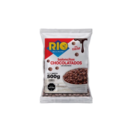 CEREAL RIO DE LA PLATA 500G BOLITA CHOCOLATE CEREAL RIO DE LA PLATA 500G BOLITA CHOCOLATE