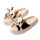 Pantufla Vaca Sandalia Suela Alta Suaves Cómodas Negro