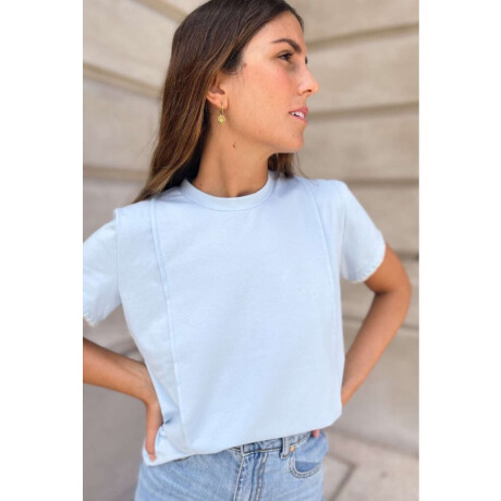 Tshirt short URU Celeste