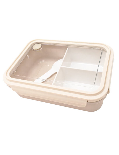 RECIPIENTE HERMETICO 3 DIVISIONES COLOR SURTIDO RECIPIENTE HERMETICO 3 DIVISIONES COLOR SURTIDO