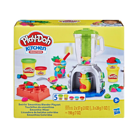 Play Doh Licuadora De Batidos Smoothies Multicolor Hasbro U