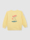 Sudadera Taco Print Amarillo