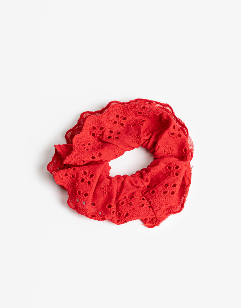Skunzies Skunzie De Broderie - Rojo Cereza