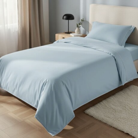 Juego Sábanas Richmond House 1 Plaza Y Media Lisa Celeste