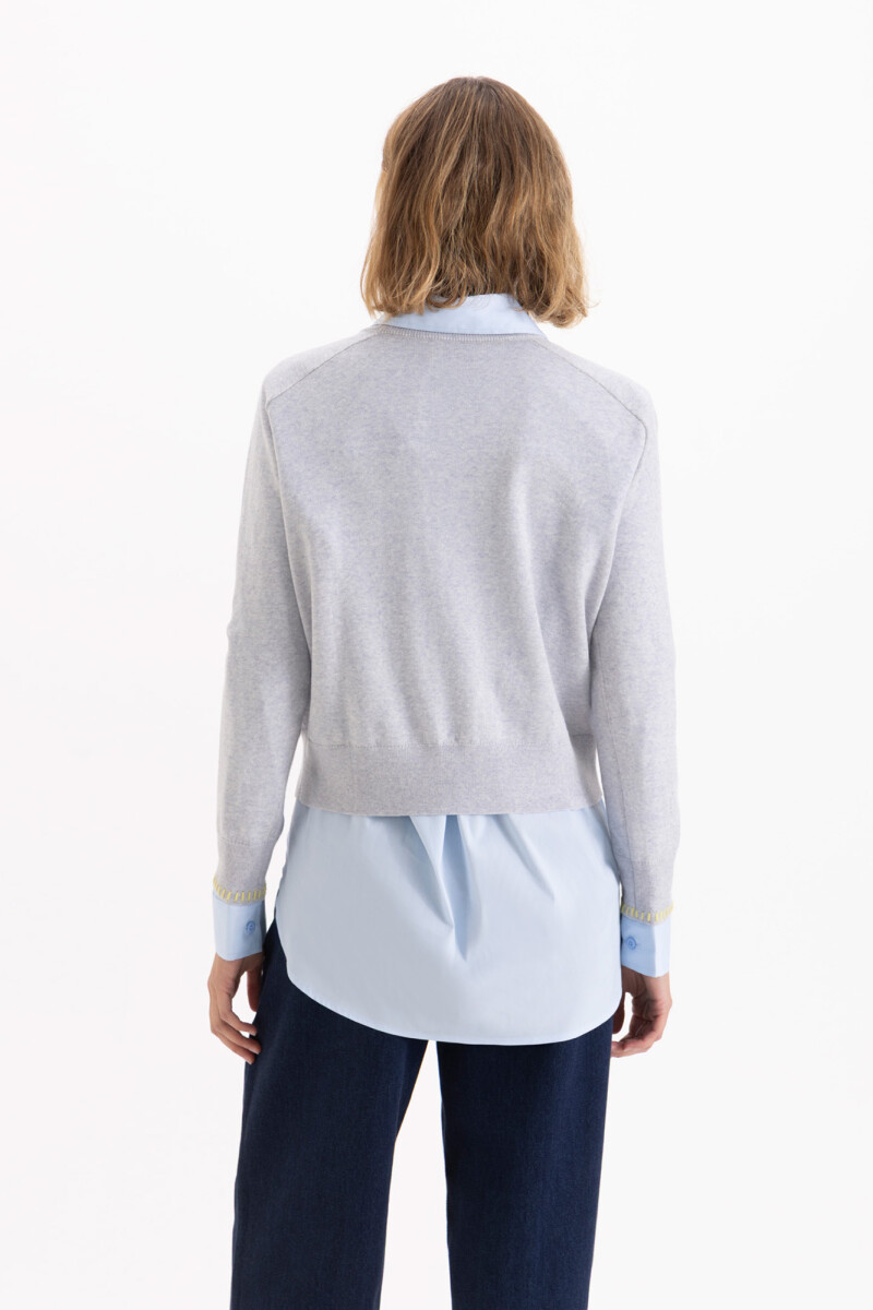 SWEATER MELODY Gris