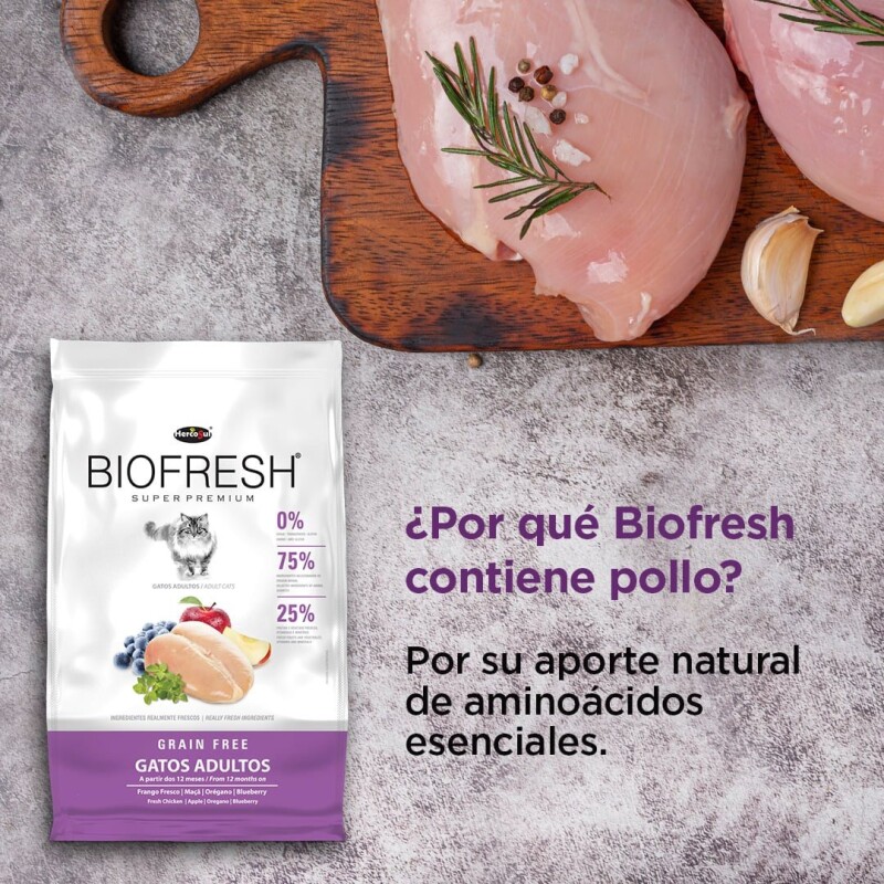 BIOFRESH GATOS ADULTOS 7.5 KG