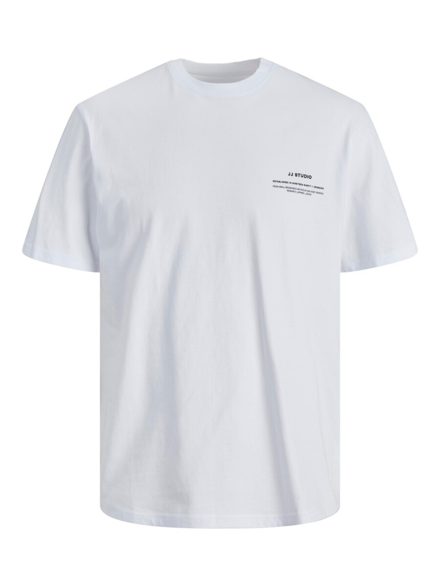 Camiseta Felix Texto Discreto - White 