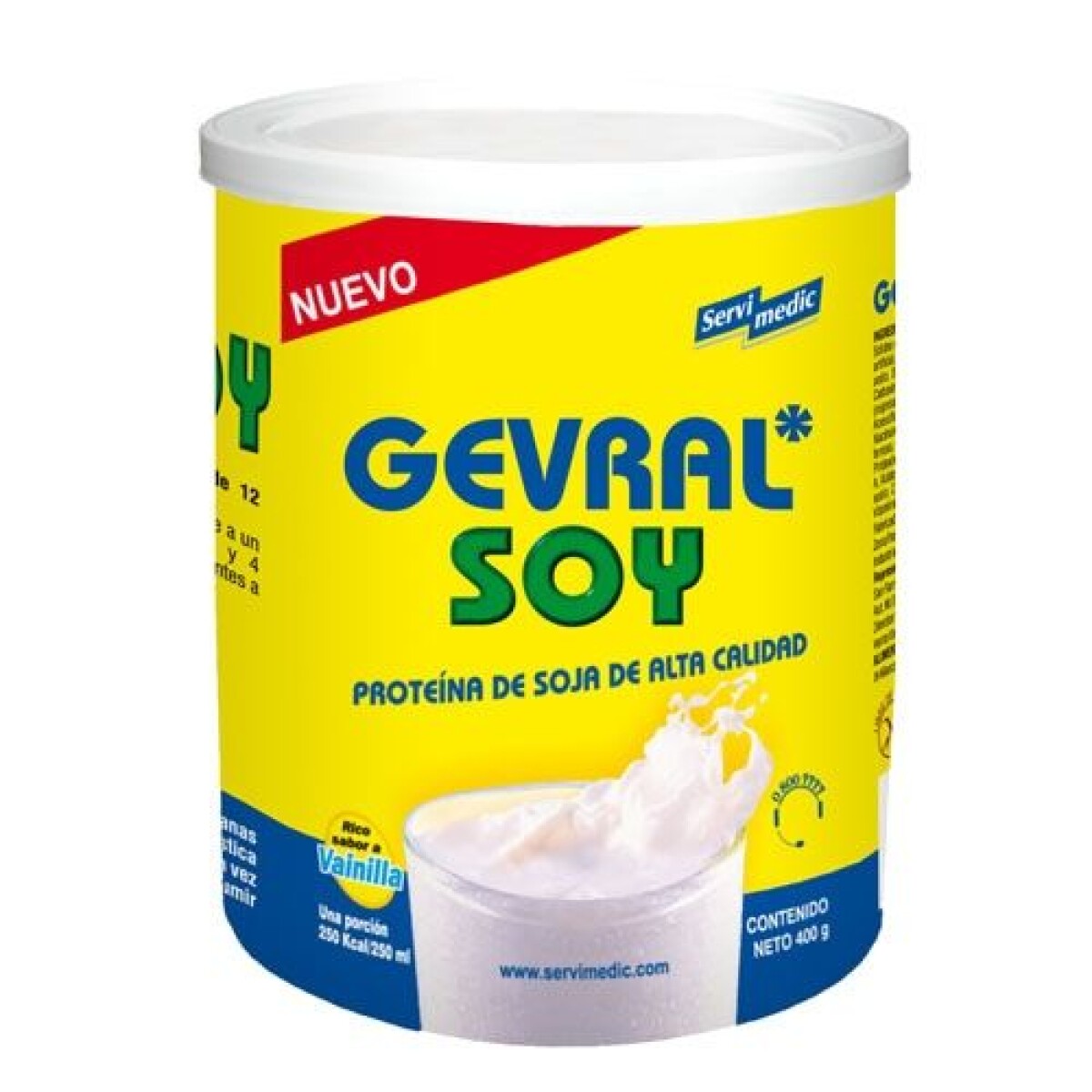 Gevral Soy 400 g – Suplemento Alimenticio