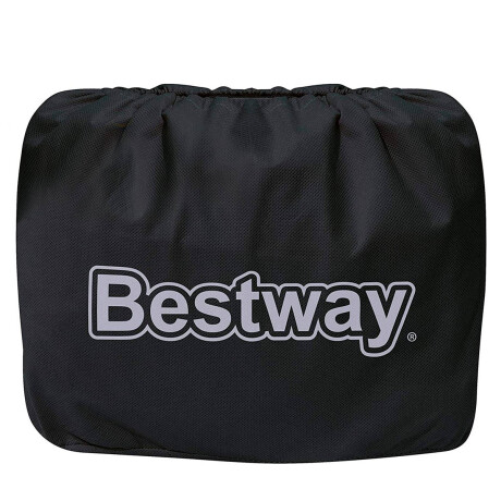 Colchón Sommier Inflable Bestway 2p Eléctrico Camping Azul