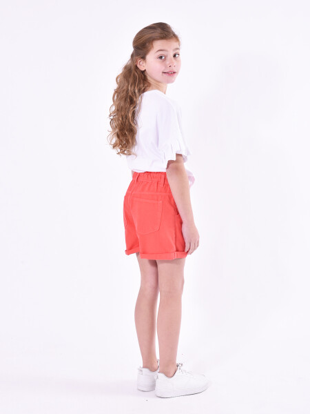 SHORT LORENZA ROJO
