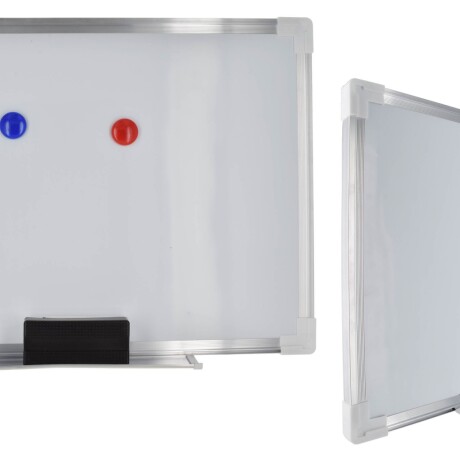 PIZARRA ALUMINIO BLANCA 60X90CM PIZARRA ALUMINIO BLANCA 60X90CM