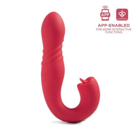 Vibrador Doble Estimulo Sube Y Baja Con App Honey Joi Thrust Vibrador Doble Estimulo Sube Y Baja Con App Honey Joi Thrust