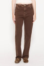 JEANS STRAIGHT BROWN Chocolate