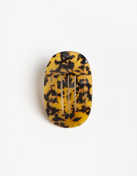 Broche Carey Broche Tipo Peineta Redondo. - Marron Carey