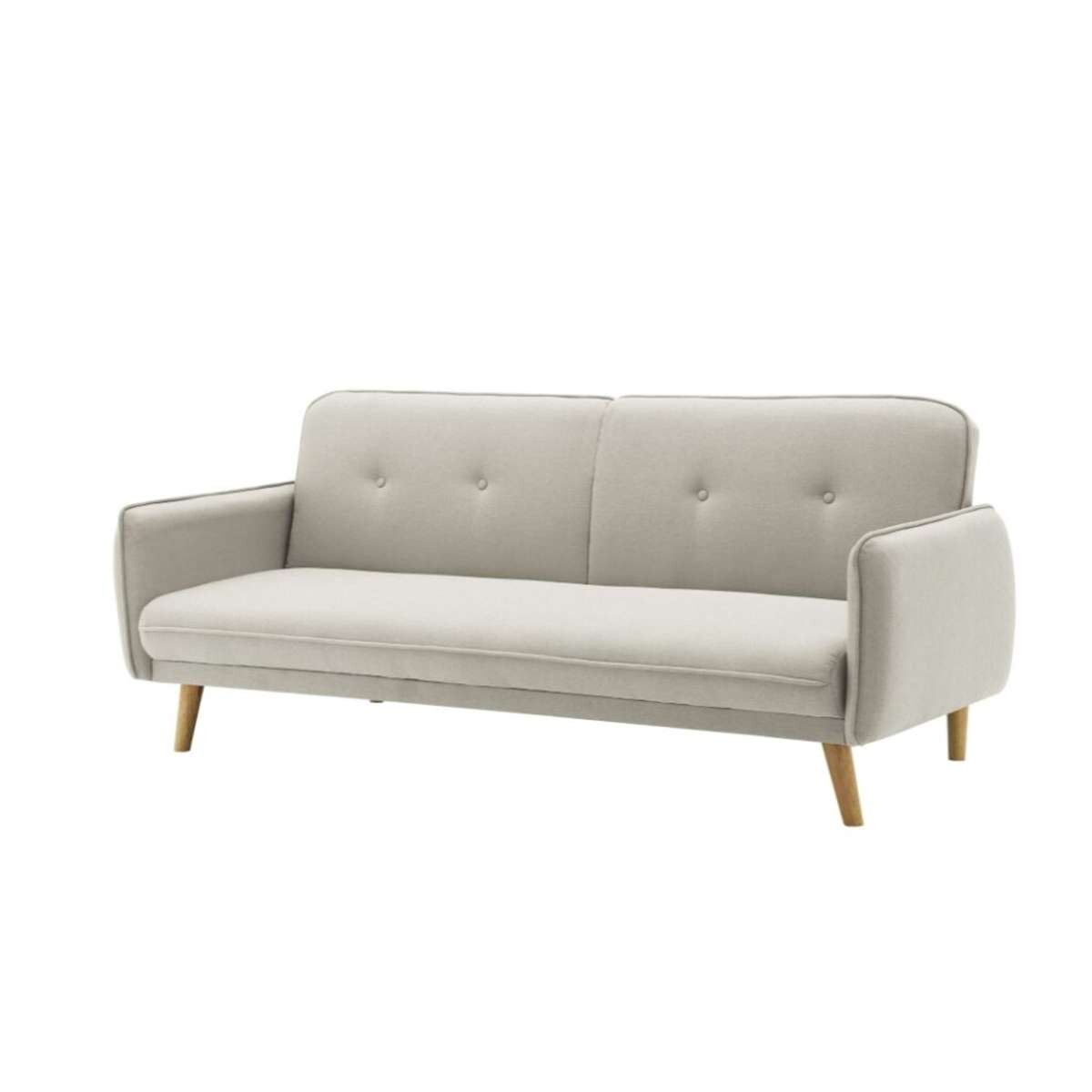 Sillon Cama Miza en Tela - Gris 