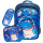 Mochila Escolar 3en1 Lunchera + Cartuchera Infantil Dino