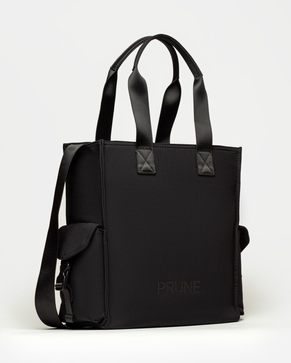 Cartera al hombro Flight en Nylon Negro