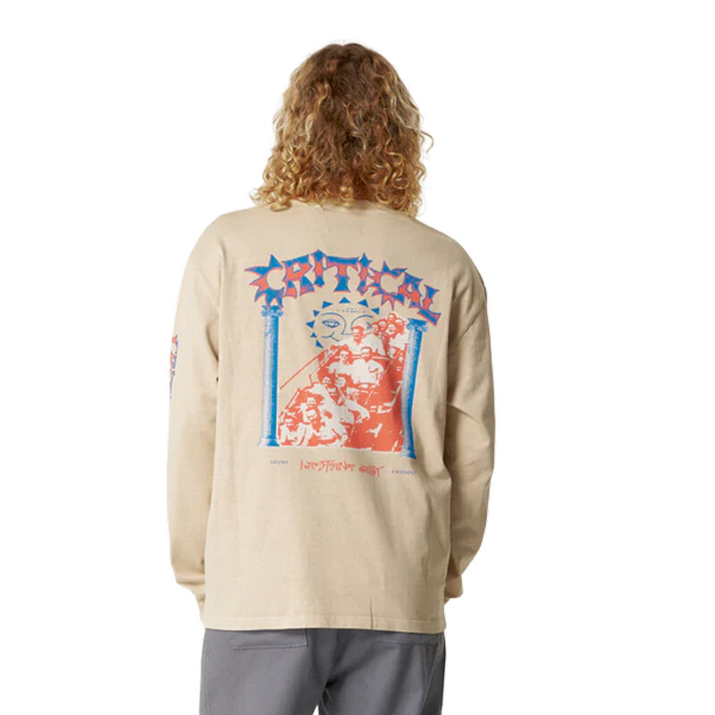 Remera Critical Slide Joyride - Beige Remera Critical Slide Joyride - Beige