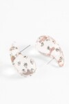 Aros gota XL strass multicolor