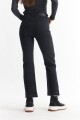 Jean Flared Cropped NEGRO