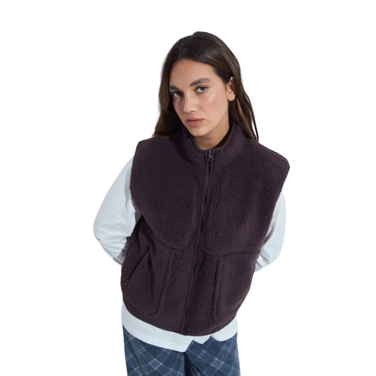 CHALECO MERLIN XXS/L - CHOCOLATE 