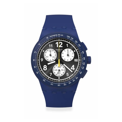 Reloj Swatch SUSN418 Nothing Basic About Blue de silicona Azul