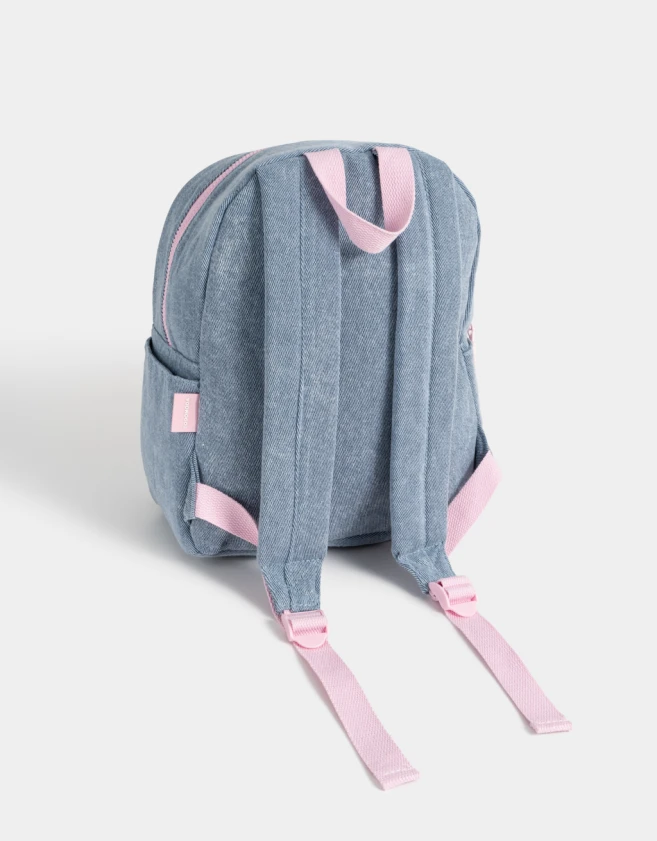 Mochilas y Carteras Infantiles Licencias Mochila Denim "hello Kitty" - Combinacion Multicolor