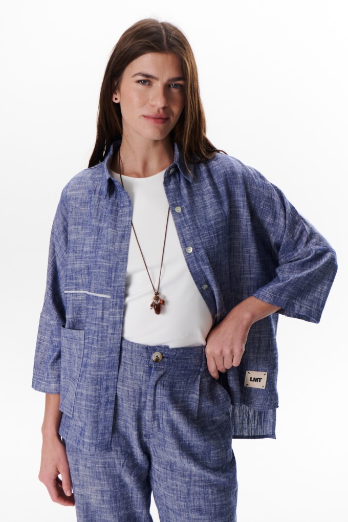 CAMISA MELANIE AZUL