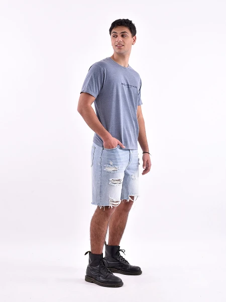 REMERA MIST REGULAR AZUL