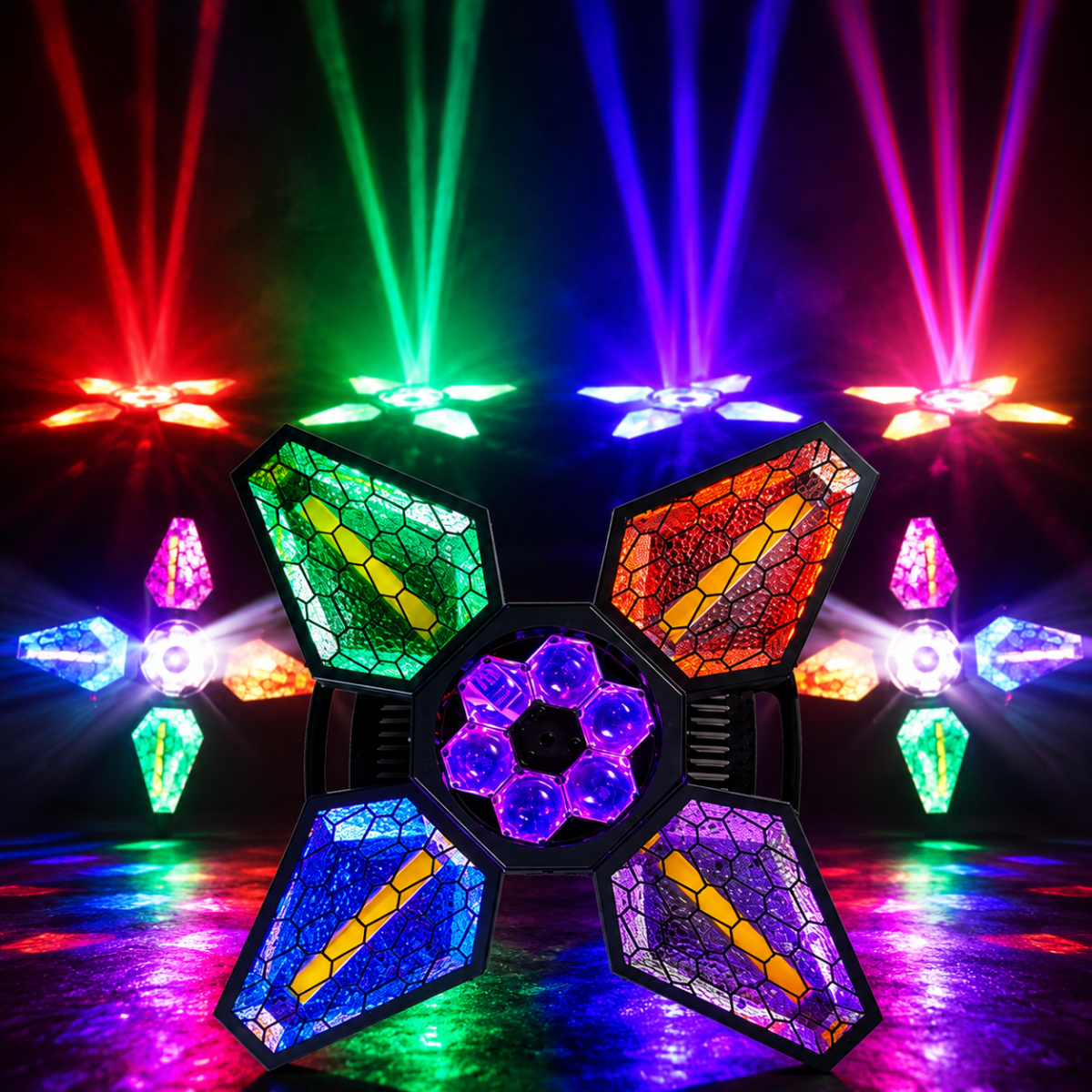 LIGHT PIXEL PLS LAFG09 4 PCS X 50W RETRO LIGHTING 