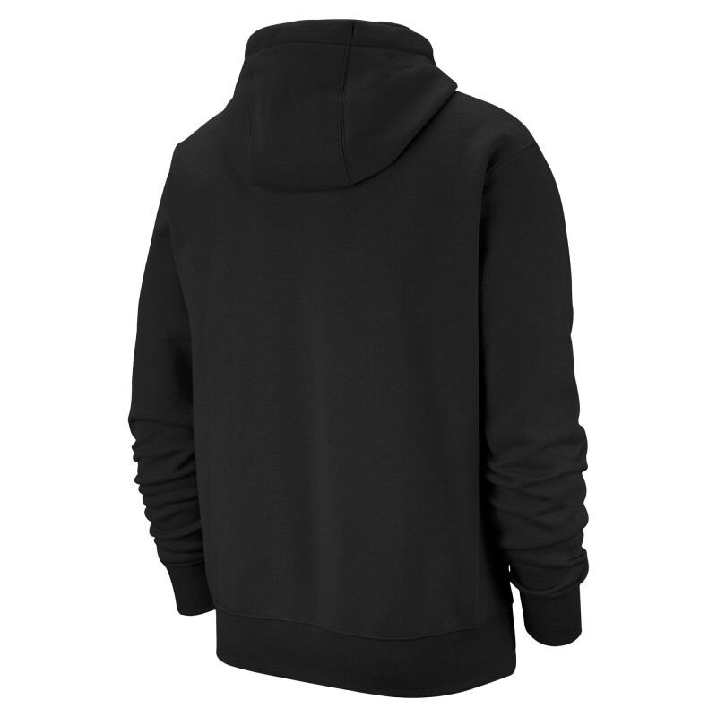 Abrigo Sportswear Club Hoodie Pullover de Hombre Negro