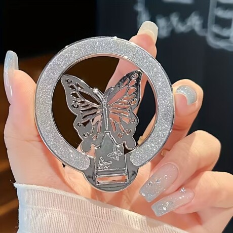 Soporte anillo para celular mariposa V01